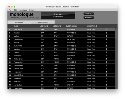 monologueページ KORG monologue (Yasushi.K) - YouTube