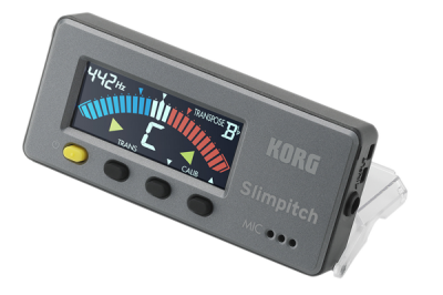 Slimpitch - CHROMATIC TUNER + CONTACT MICROPHONE | KORG (Middle