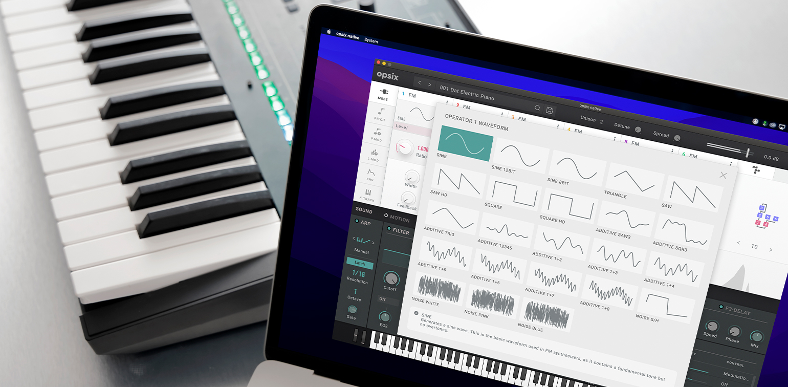 opsix native - ALTERED FM SYNTHESIZER | KORG (Middle East - EN)