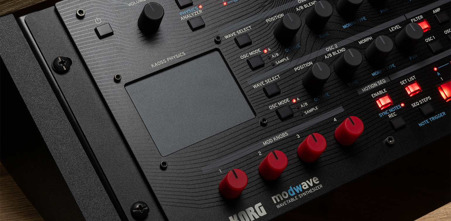 modwave module - WAVETABLE SYNTHESIZER | KORG (Middle East - EN)