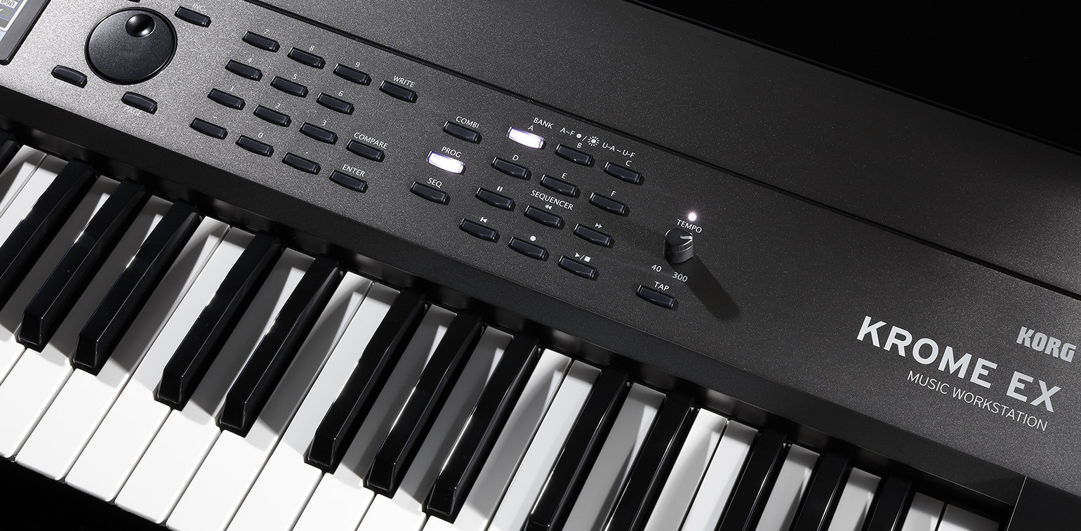 KROME EX - MUSIC WORKSTATION | KORG (Middle East - EN)