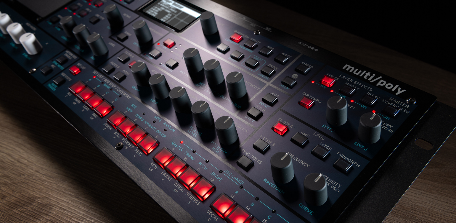 multi/poly module - ANALOG MODELING SYNTHESIZER | KORG (Middle