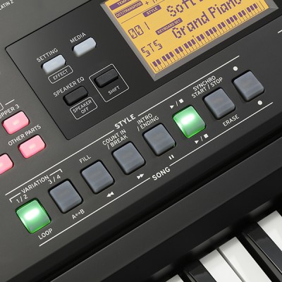 [中古] KORG EK-50 電子ピアノ Korg EK50 Entertainer Keyboard with Speakers for sale online