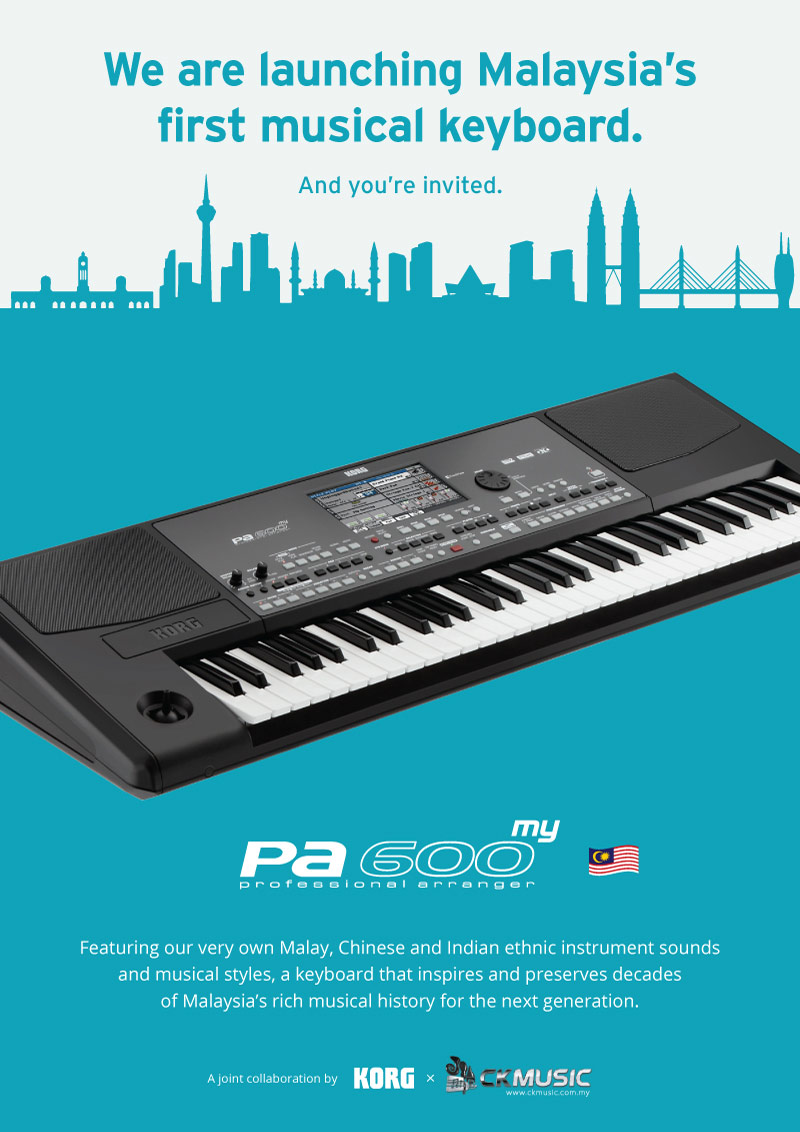 Korg Pa600MY Official Product Launch