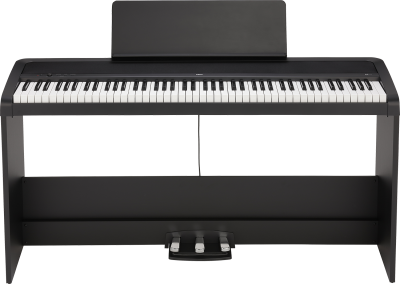 Korg B2SP Digital Piano with Stand - White HOME ESSENTIALS BUNDLE