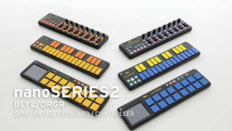 KORG nanoシリーズ3点　USB3点　説明書2点 KORG nanoKEY Studio がやってきた！中編 (2/3) 細かい操作方法