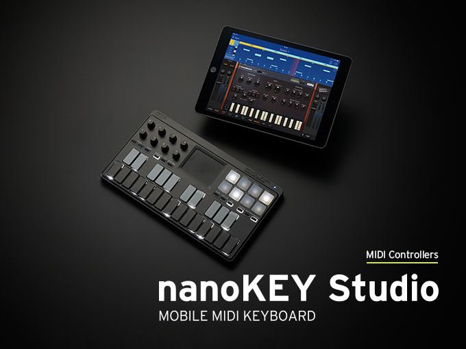 DTM・DAW KORG nanoKEY Studio MOBILE MIDI KEYBOARD nanoKEY Studio - MOBILE MIDI KEYBOARD | KORG (New Zealand)