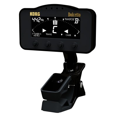 Características | Dolcetto - CLIP-ON TUNER / METRONOME | KORG (Peru)