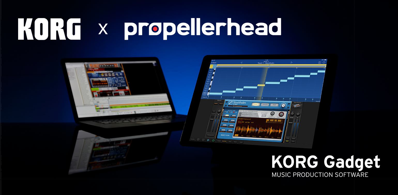 Stiri Korg Gadget For Ios Mac Collaboration With Propellerhead