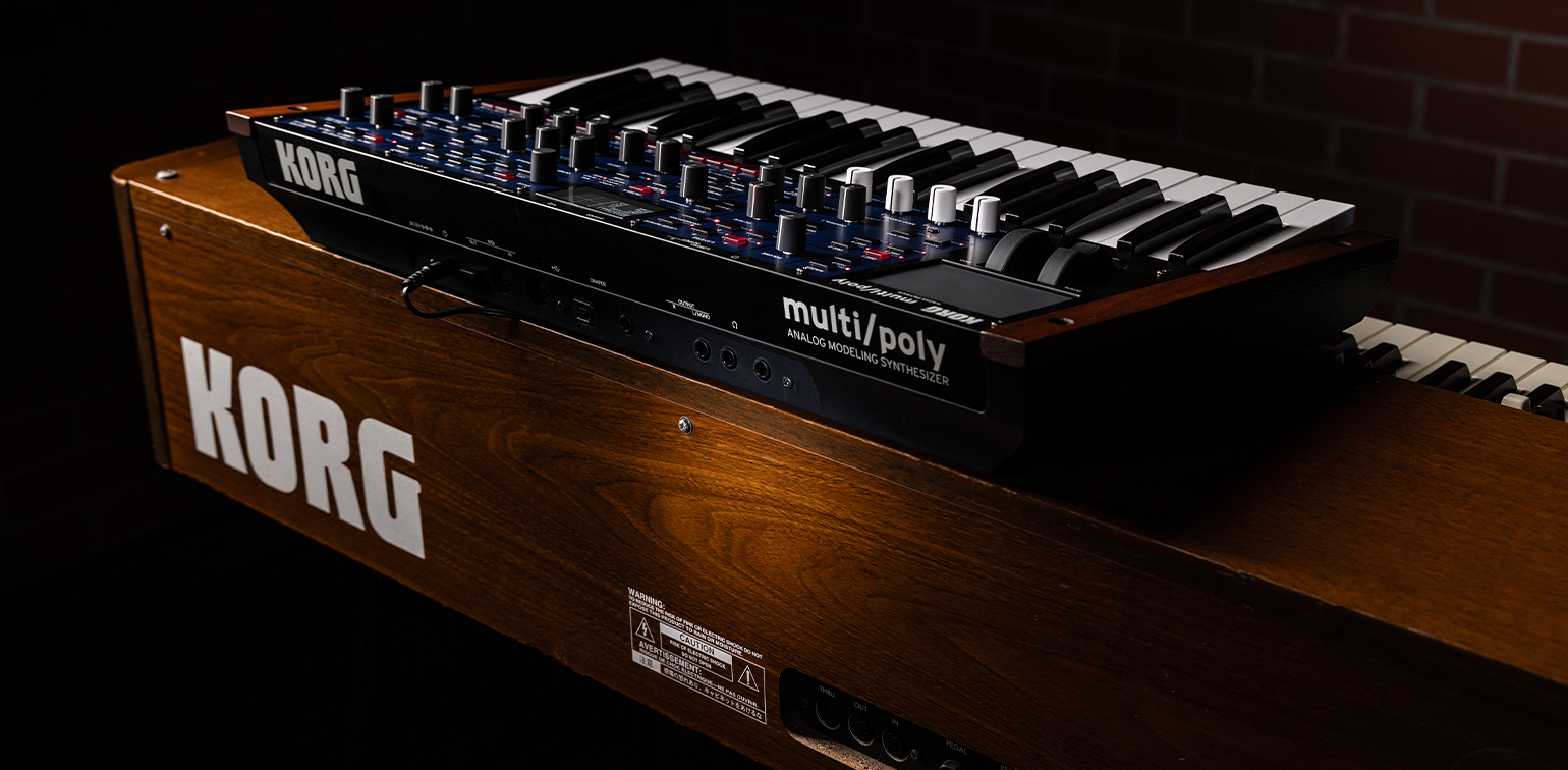 multi/poly - ANALOG MODELING SYNTHESIZER | KORG (Romania)