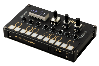 KORG NTS-1 mkII シンセサイザー NTS-1 digital kit mkII - KIT SINTETIZATOR PROGRAMABIL | KORG (Romania)