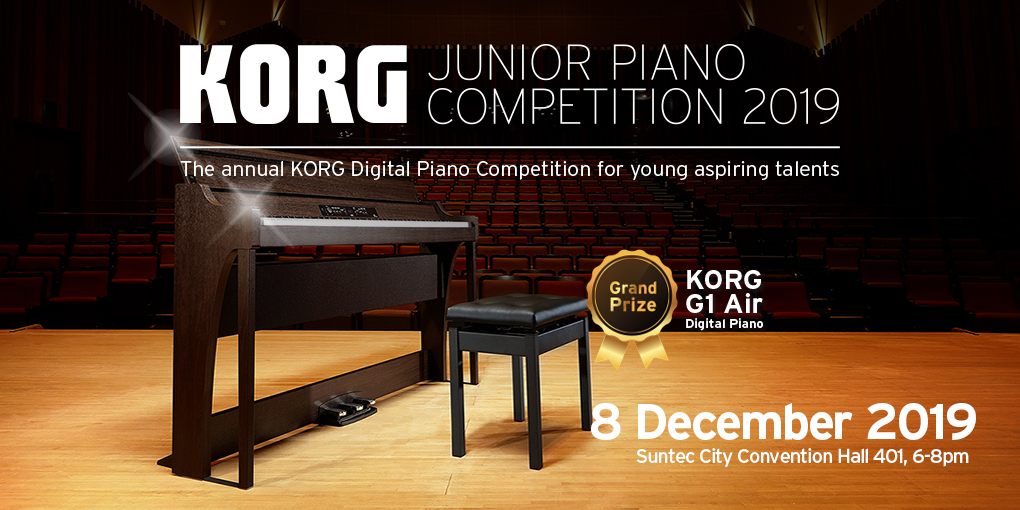 Korg Junior Piano Competition 2019