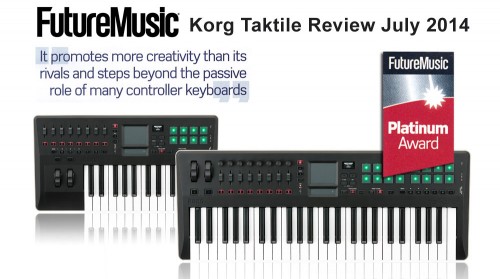 News | The taktile USB Controller Keyboard Recieves Future Music's