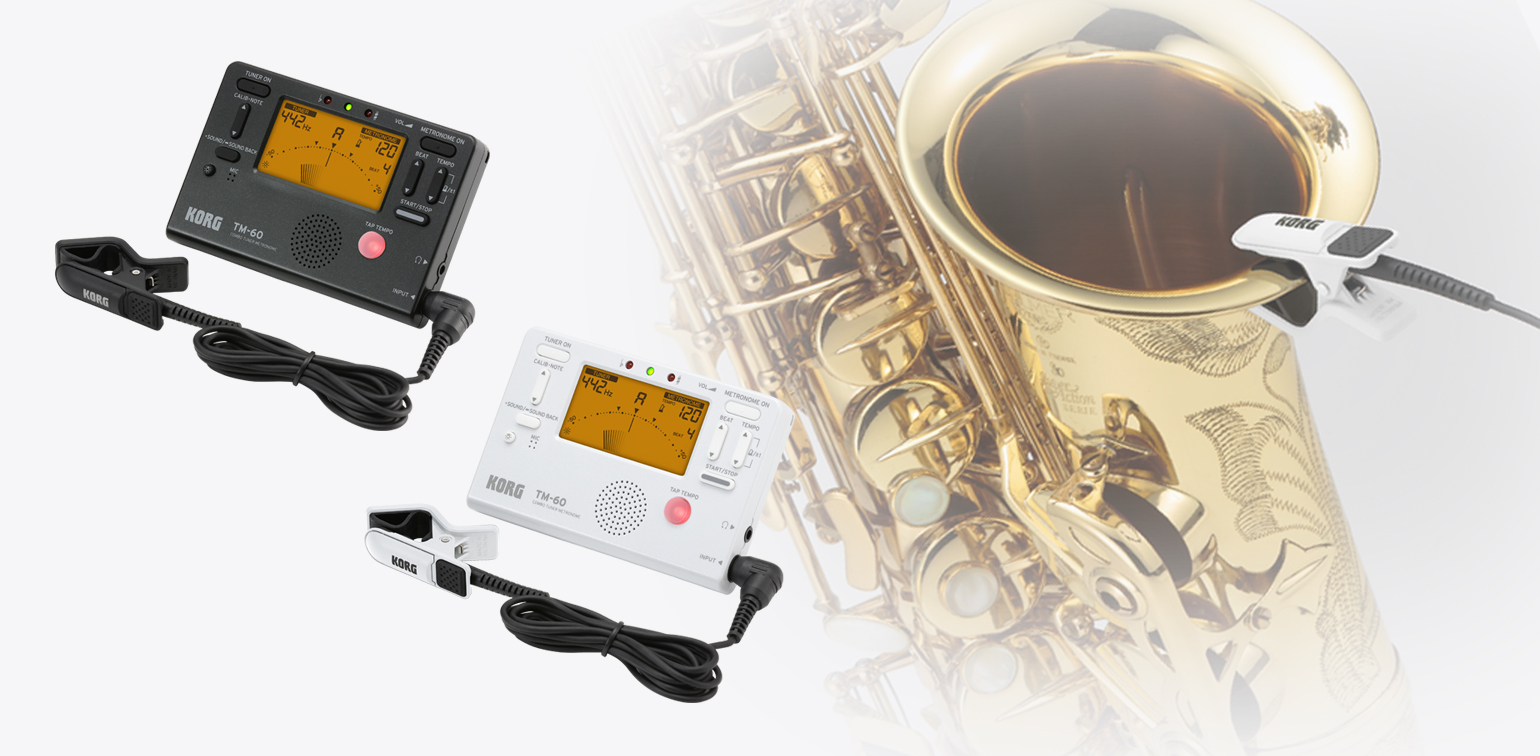 TM-60C - COMBO TUNER METRONOME + CONTACT MICROPHONE | KORG (Singapore)
