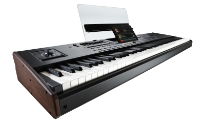 arranger keyboard with weighted keys