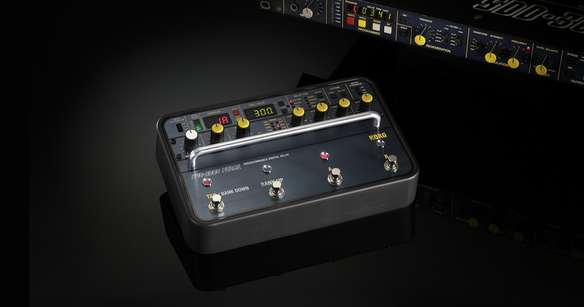 SDD-3000 PEDAL - PROGRAMMABLE DIGITAL DELAY | KORG (Singapore)