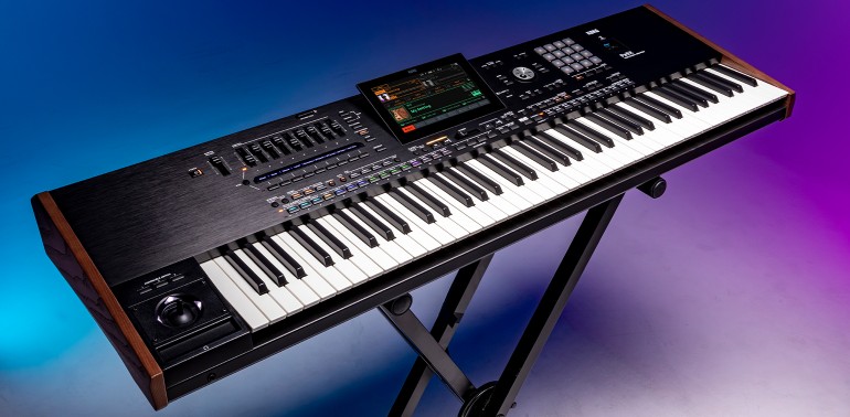 KORG　A3　スティーブハウ Korg PA5X 76-key Professional Arranger Workstation Keyboard