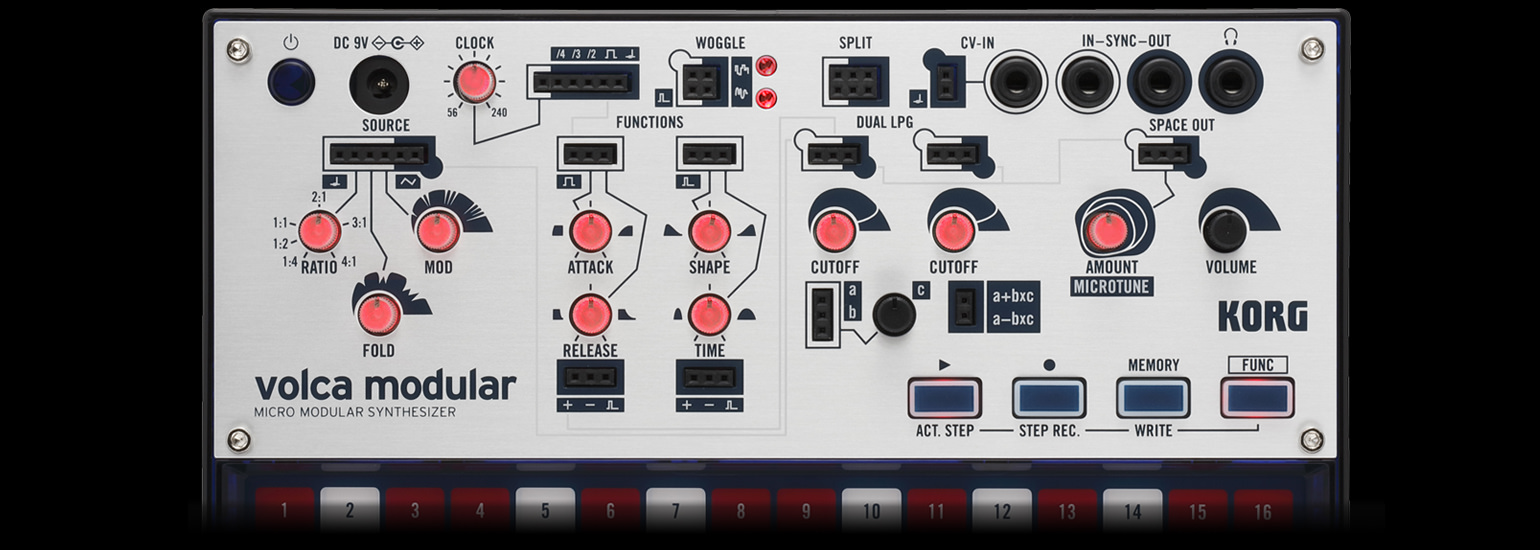 volca modular - MICRO MODULAR SYNTHESIZER | KORG (Singapore)