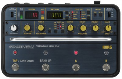 SDD-3000 PEDAL - PROGRAMMABLE DIGITAL DELAY | KORG (Singapore)