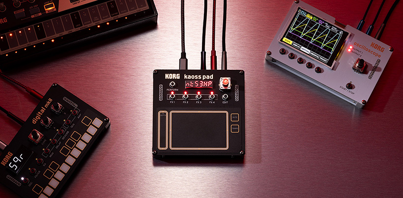 NTS-3 kaoss pad kit - PROGRAMMABLE EFFECT KIT | KORG (Turkey)