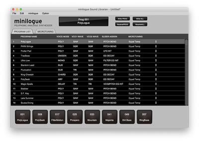 Minilogue microtuning shop