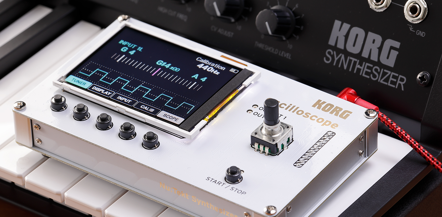 NTS-2 oscilloscope kit - MULTIFUNCTIONAL UTILITY KIT | KORG (Turkey)