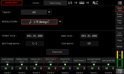 OS 1.4.0 New features | Pa5X - PROFESSIONAL ARRANGER | KORG (Turkey)