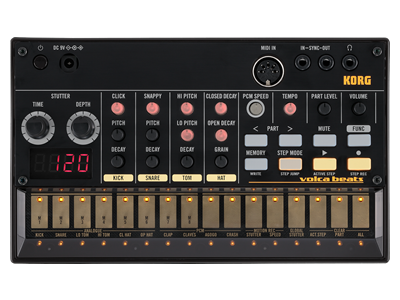 Drum machine store korg volca beats