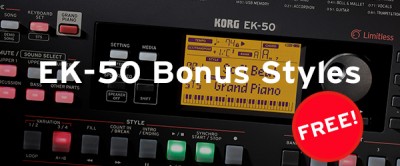 EK-50 Limitless - ENTERTAINER KEYBOARD | KORG (Taiwan)