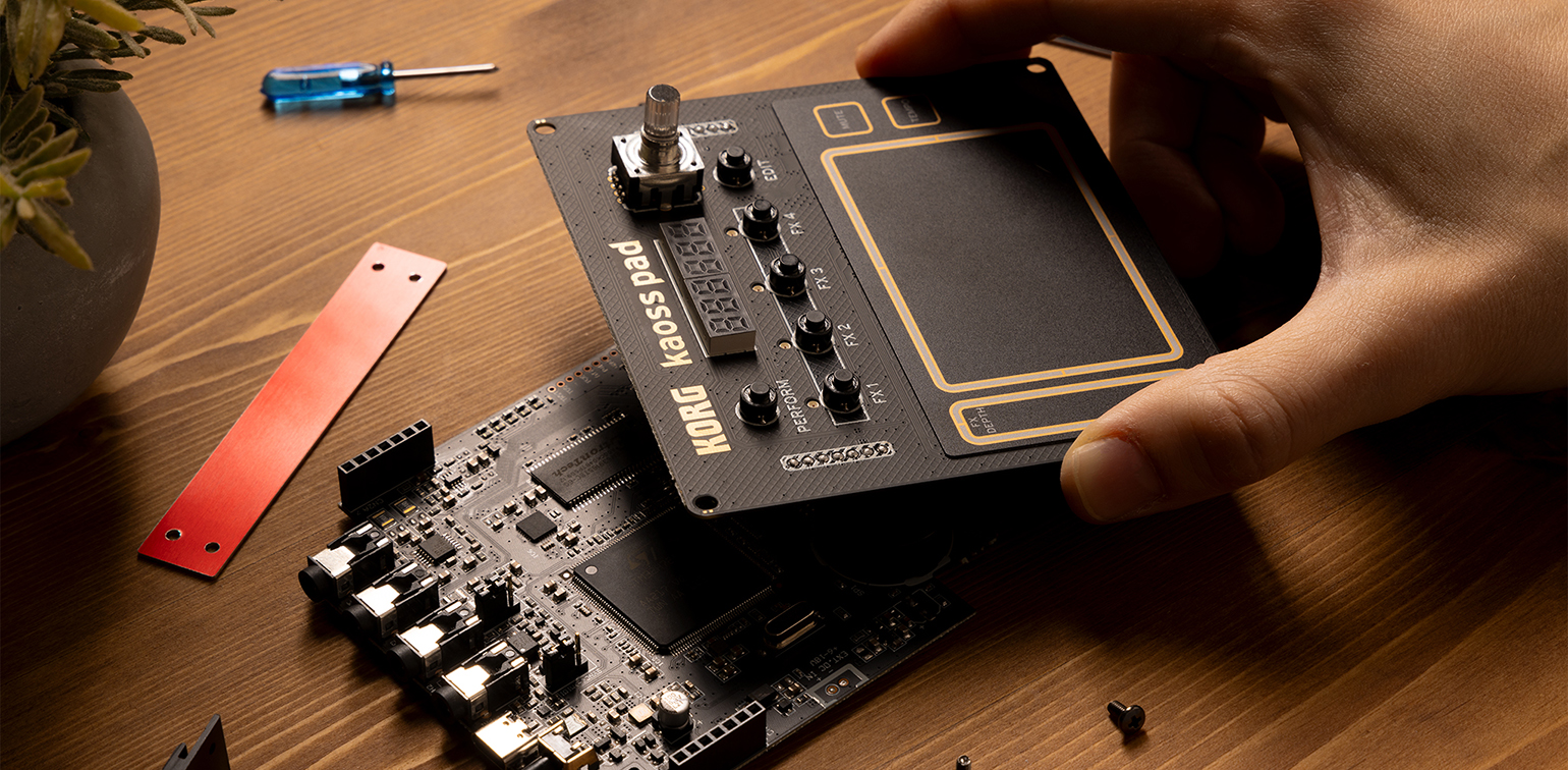 NTS-3 kaoss pad kit - PROGRAMMABLE EFFECT KIT | KORG (Taiwan)