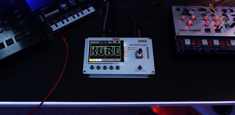 鍵盤楽器 korg nts-2 KORG NTS-2 oscilloscope kit - ステレオ入力2系統を備えた
