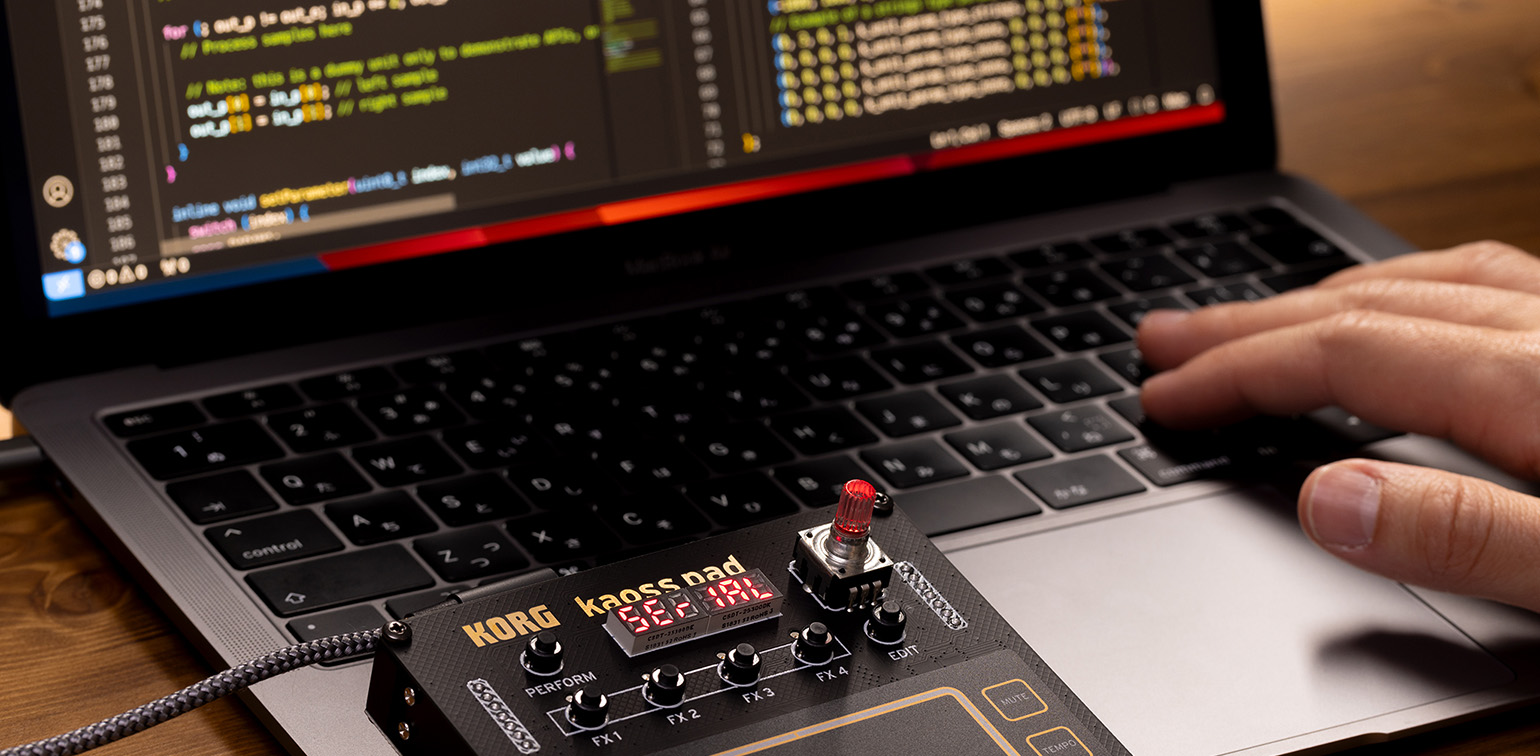 NTS-3 kaoss pad kit - PROGRAMMABLE EFFECT KIT | KORG (Taiwan)