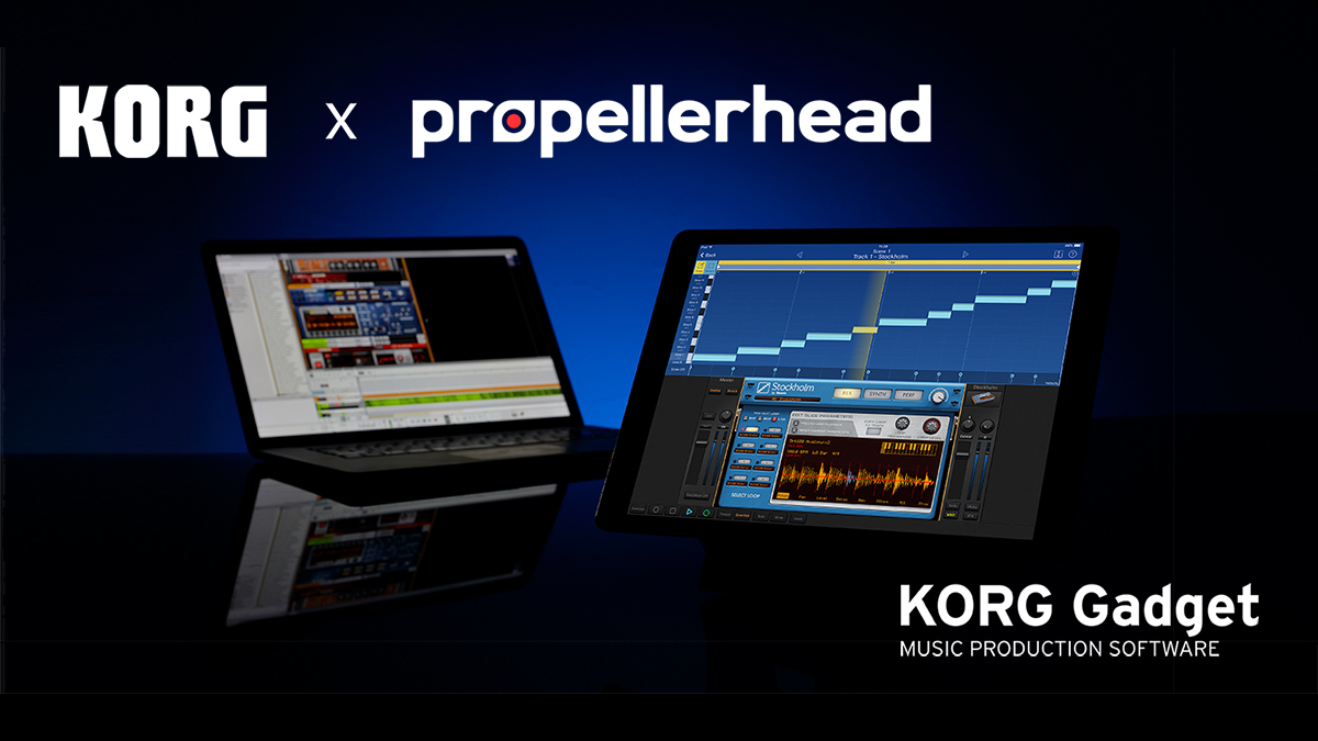 News Korg Gadget For Ios Mac Collaboration With Propellerhead Reason The New Version Of Korg Gadget Adds A New Gadget And Is Available Now Limited Time Sale Korg U K