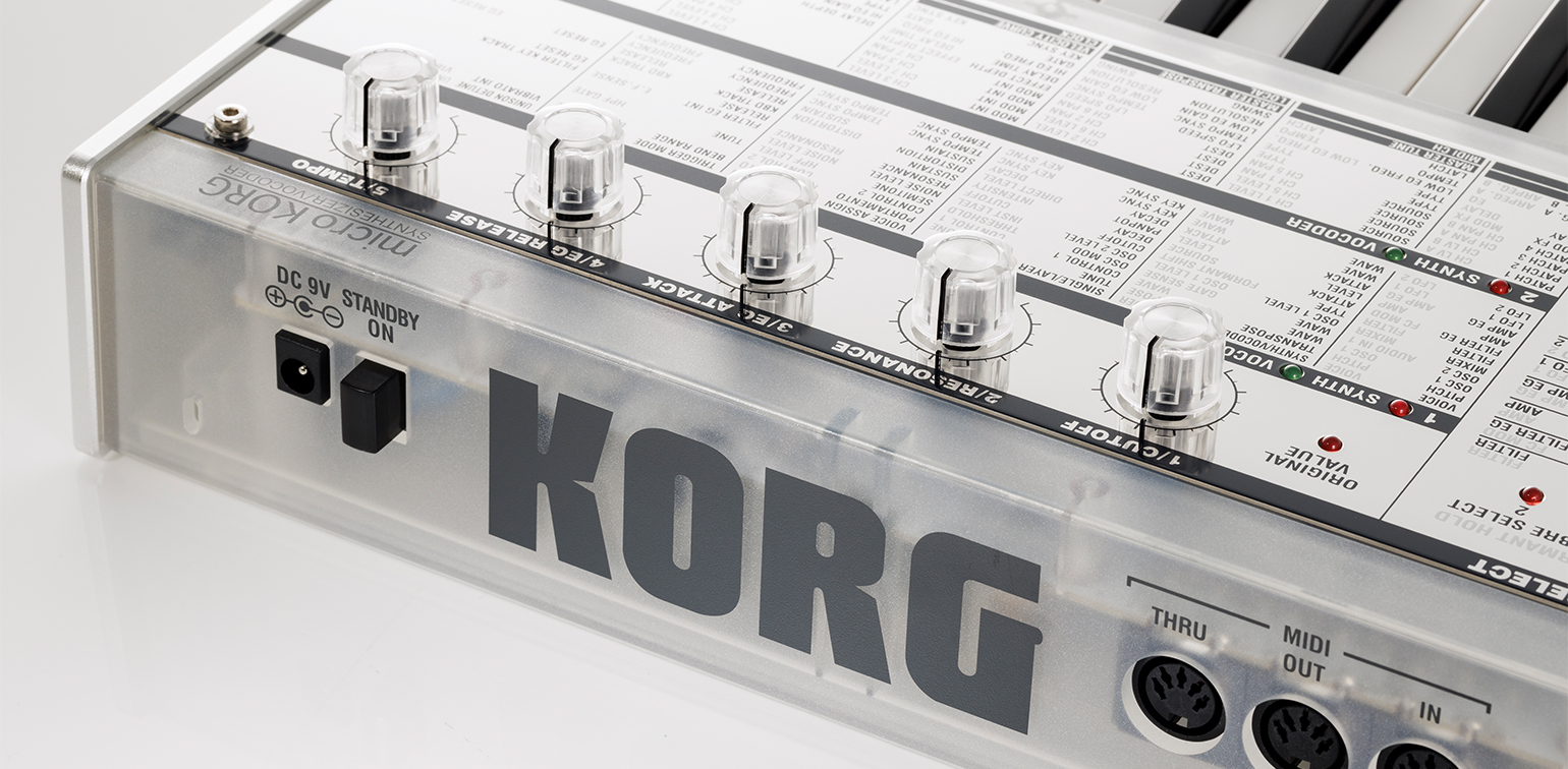 microKORG Crystal - SYNTHESIZER/VOCODER | KORG (U.K.)