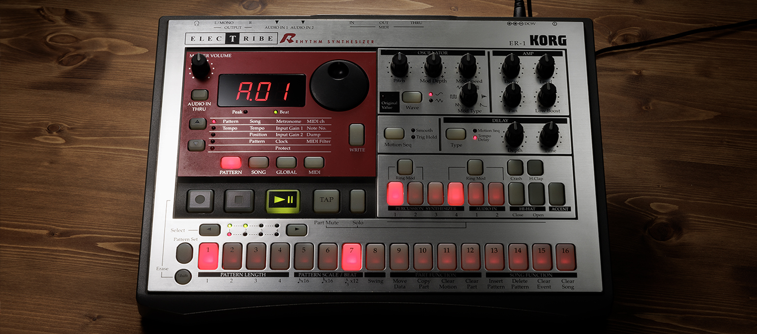 ELECTRIBE-R for Mac/Win - RHYTHM SYNTHESIZER | KORG (U.K.)