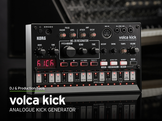 volca kick - ANALOGUE KICK GENERATOR | KORG (U.K.)
