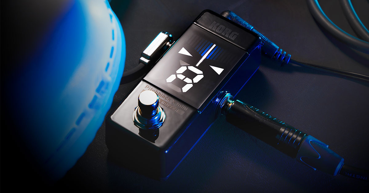 Pitchblack X mini - CHROMATIC PEDAL TUNER | KORG (U.K.)