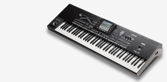 keyboard with music control