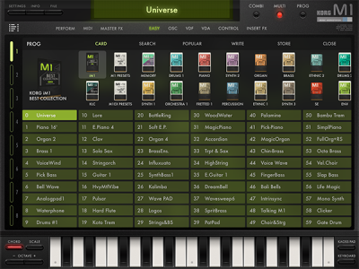 KORG iM1 - MOBILE MUSIC WORKSTATION | KORG (U.K.)