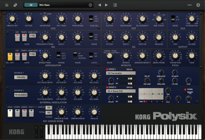 Korg deals poly synth