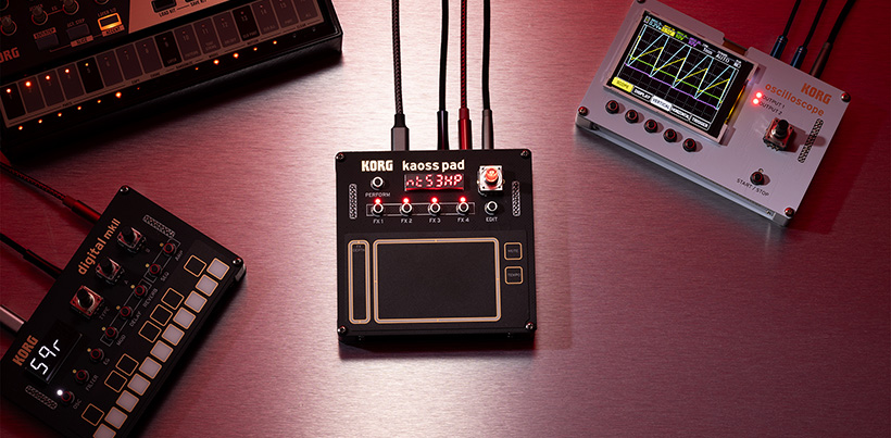 NTS-3 kaoss pad kit - PROGRAMMABLE EFFECT KIT | KORG (U.K.)