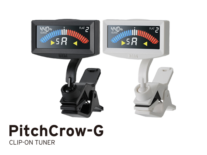 PitchCrow-G - CLIP-ON TUNER | KORG (U.K.)