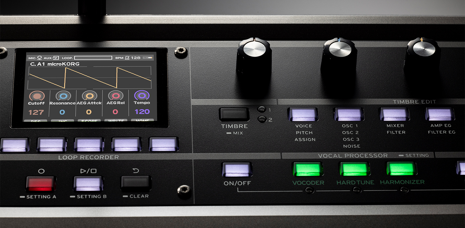 microKORG2 - SYNTHESIZER/VOCODER | KORG (U.K.)