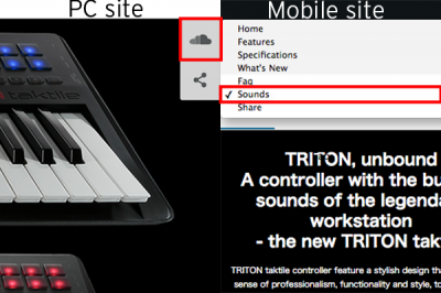 News | Available sound demos for TRITON taktile! | KORG (USA)