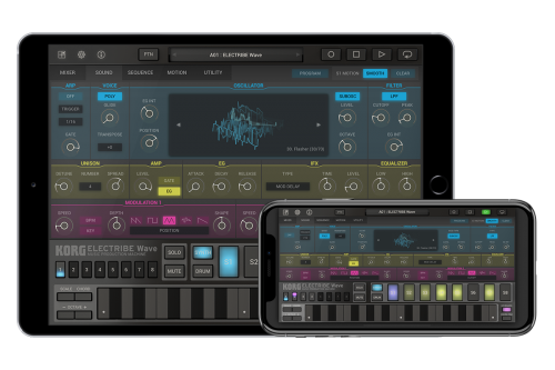 News Now Available For Iphone Korg Electribe Wave Has Been Updated To The Latest Version 1 1 For Both Ipad And Iphone Sale Extended By Popular Demand Korg Usa