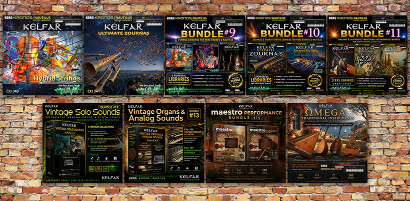 News | KRONOS/NAUTILUS Sound Libraries: New libraries from Kelfar