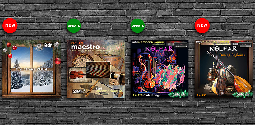 夜の曲作りが楽しいイルミネーション KORG elective sampler NAUTILUS / KRONOS Sound Library | KORG Shop