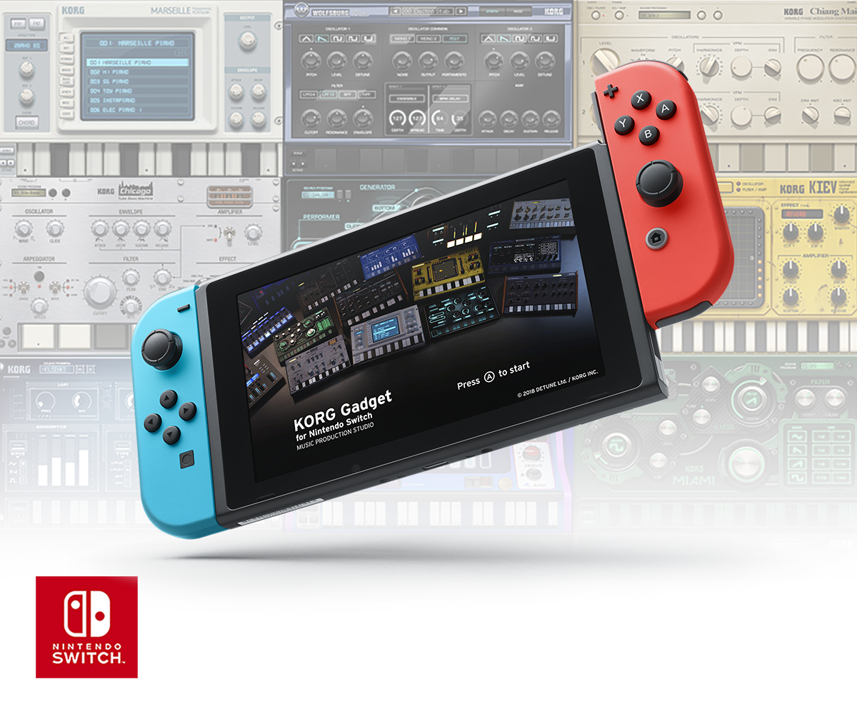 Specifications Korg Gadget For Nintendo Switch Music Production Studio Korg Usa