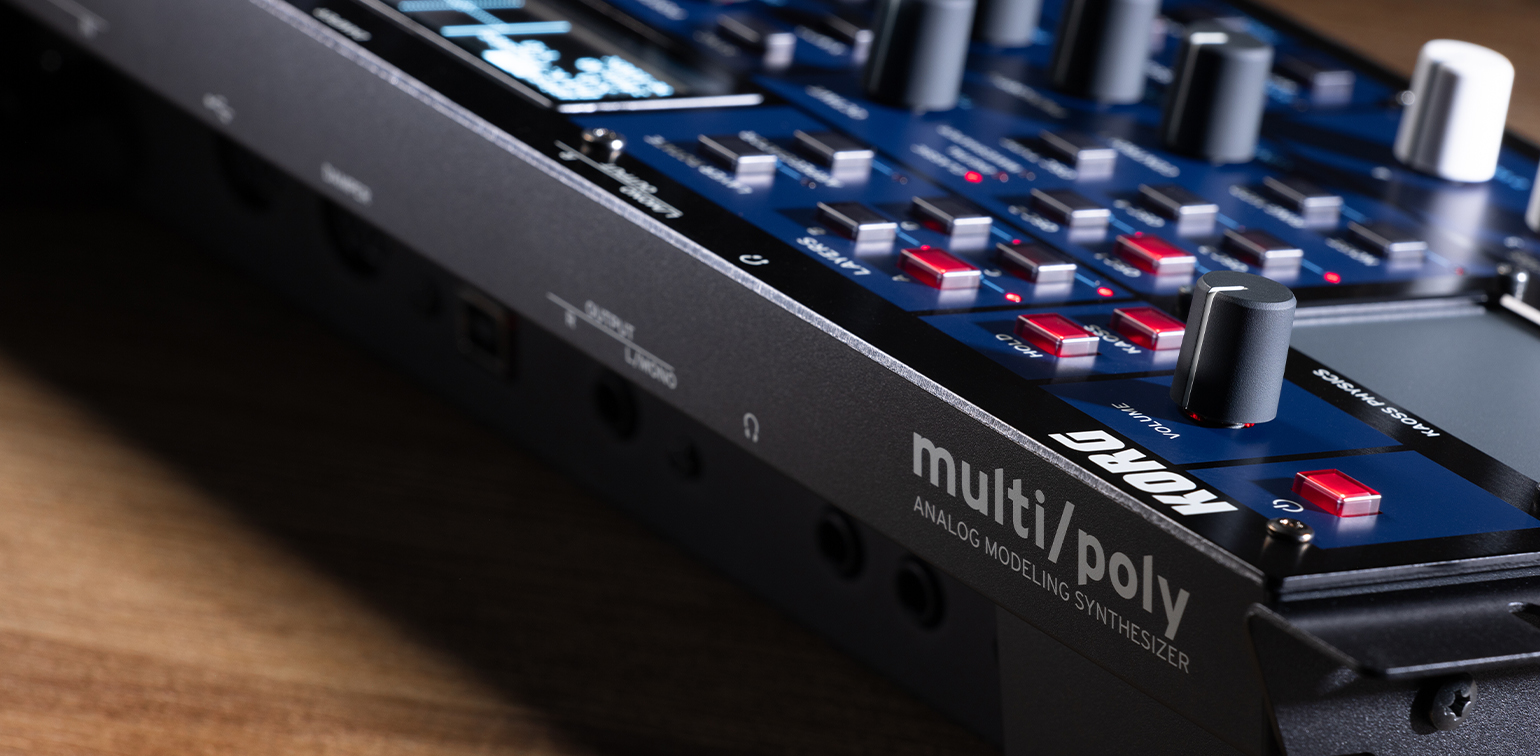 multi/poly module - ANALOG MODELING SYNTHESIZER | KORG (USA) multi/poly module - ANALOG MODELING SYNTHESIZER | KORG (USA)