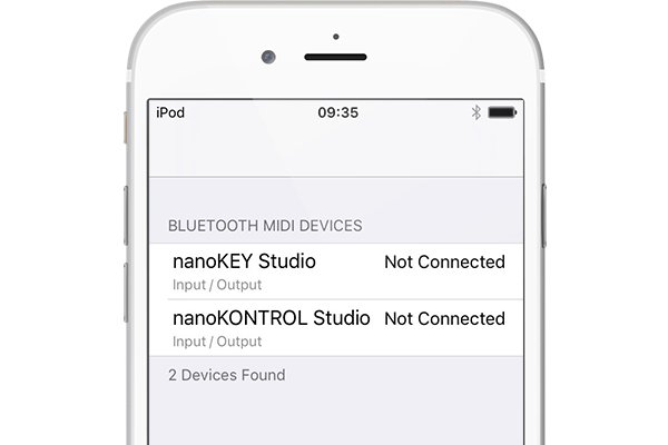 nanoKONTROL Studio - CONTRÔLEUR MIDI MOBILE